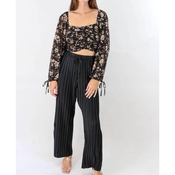 Dress Forum Pants & Jumpsuits New Dress Forum Comfort Zone Pleated